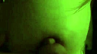 i give this hot blonde milf my big oiled cock for sensual handjob cumshot