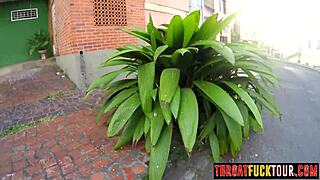 Marcela Deepthroats Big White Cock Ass