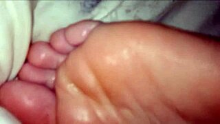 girlfriend drops to her knees licking and sucking toes hungrily part two