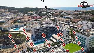 German Blonde Milf Bunny Flashes Tits on Wild Car Date