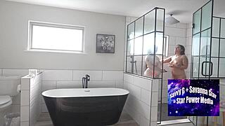 Part One Lesbian Duo Teases Two Strong Friends Intensely