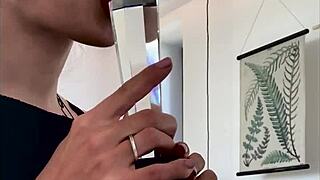 Juicy Big Pussy Lips Slut Larajuicy Fingers Wet Pussy On Bathroom Set Closeup