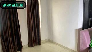 sexy skinny ebony from hometown strips screams spanks for full satisfaction