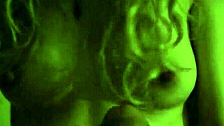 i give this hot blonde milf my big oiled cock for sensual handjob cumshot