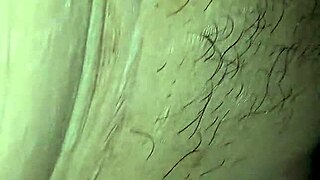 my stepdaughter rubs cock on her hairy pussy begging to fuck