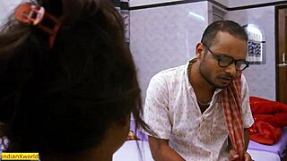 Hot desi maid's secret hookup hidden from wife