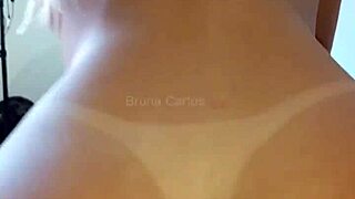 feeling her tight pussy and ass wrecked by huge cock she screams as he fills her ass with hot cum