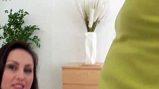 Kirshley Swoon Bangs Stud Bent Over While Cuck Husband Watches