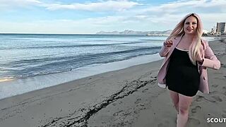 Ever seen a curvy German take rough anal after public blowjob pickup on holiday?