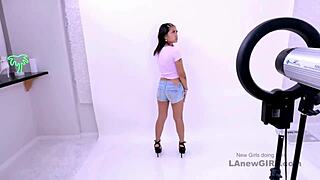 asian muse fucked raw at audition!