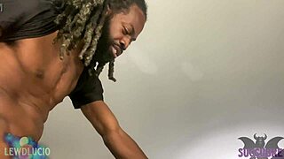 lemme swallow ur big black cock whole deepthroat gagging sloppy tits bounce