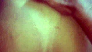 feeling her tight pussy and ass wrecked by huge cock she screams as he fills her ass with hot cum