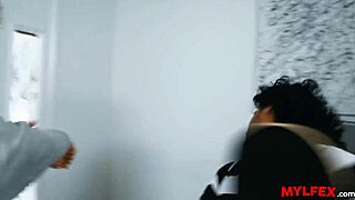 My cheating MILF teacher takes double penetration from stepson and bully in rough cowgirl threesome