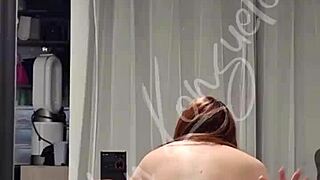 mi novia rides dick like a horny curvy goddess 🔥🍑