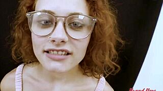 Kinky Redhead Luna Parish Craves Deep Pounding And Cum Swallow