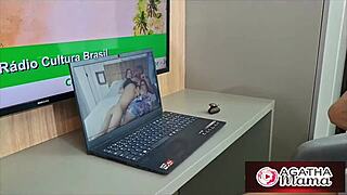 Agatha Mama Skips Class for BBC Filling Her Tight Pussy with Hot Cum Shots