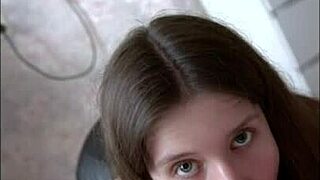 Sucking Cock So Good Swallows Every Thick Drop After Sloppy Deepthroat Finish!