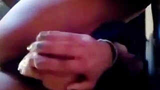 Hot housewife masturbates wildly with cucumber