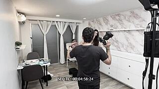 voyeur juan bustos films petite karolin gomezxx suck millan rodriguez cock behind scenes