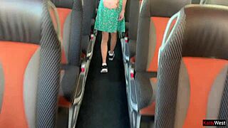 i flashed my dick on the crowded bus and she grabbed it tight