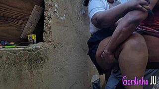 Caught Smoking? Student Gets Fucked Hard by Stepdad in Lingerie Creampie!