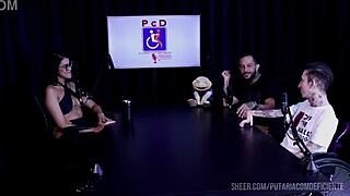 bia hot spills all in this wild porn cast brazil interview full of naughty fun on sheer red