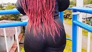 Big Ass Latina Prostitute Pounds for Cash in Wild Street Fuck Session!