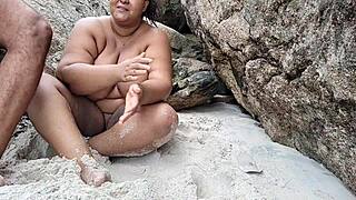 i flashed naked at nudist beach everyone stared 😏