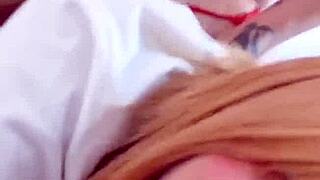 hey colegiala rubia venezolana, your boyfriend's fucking you bareback cowgirl on live tiktok? 😈 skirt up petite blonde deepthroat doggystyle outdoors