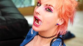 echo and victoria devour teacher's huge cock slurp his cum swap and swallow every drop