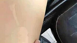 she slides that 10 inch toy deep into her pierced nipple pussy close up part 1 dirty play