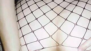 wife enjoys homemade anal doggystyle bent over in stockings pov