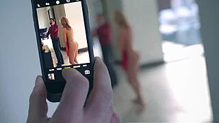 Blonde bombshell lures peeping tom for revenge ride