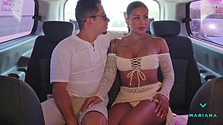 Famous Brunette Latina Mariana Martix Rough Beach Sex Big Squirt Cum Facial Cowgirl Doggystyle