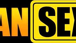 beautiful ebony ass licked clean before hard pussy wrecking?