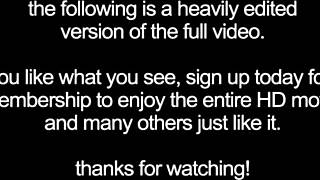 oiled blonde babe tits massaged then fucked by monster cock