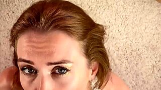 picture this cute skinny blonde petite moaning tight pussy gripped by huge cock ending in massive facial cumshot pov