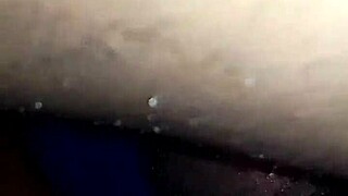 Friend's Curvy Brunette Wife Spreads Wet Pussy on Bed for Creampie