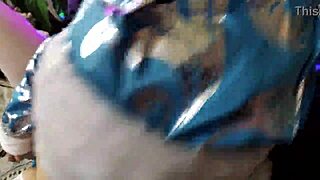 fucking aimee santa claus gets her pussy stretched by huge cock up close during christmas roleplay