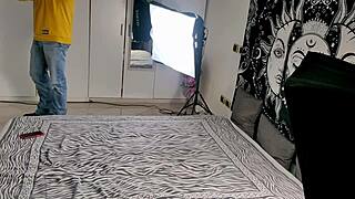 exclusive backstage italian girl rambetto stefanin takes first hard cock pounding experience?