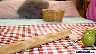 Petite girlfriend STRADDLES face as I EAT her hairy pussy during intense facesitting session