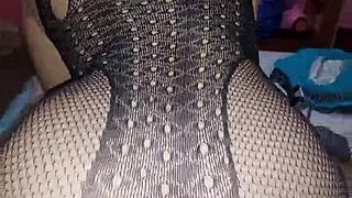 neighbor's husband seduced by my lingerie begs to creampie my wet pussy