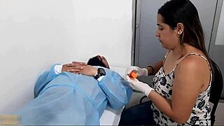 Doctora, massage my cock bigger then ride it all?