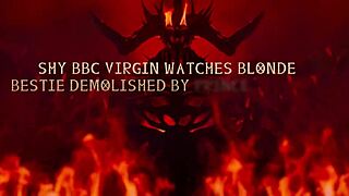 amy brookes curvy natural tits cunt squelches loud on massive interracial cock