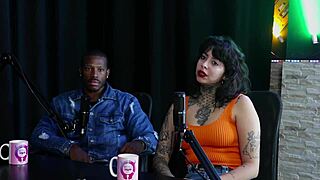 what a wild swingers tale! brazilian couple meets glamour pair in sheer lingerie hell