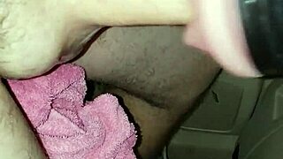 wanna see this amazing deepthroat cumshot on black toy closeup?
