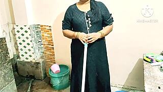 indian wife bent over takes rough hardcore ass pounding doggystyle orgasm