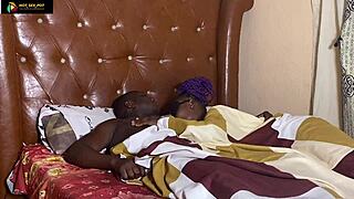 stepbrother pounds passionately in steamy doggy session