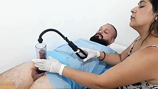 Doctora, massage my cock bigger then ride it all?