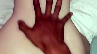 ebony mommy milf joins 3some big ass tits creampie on white girl